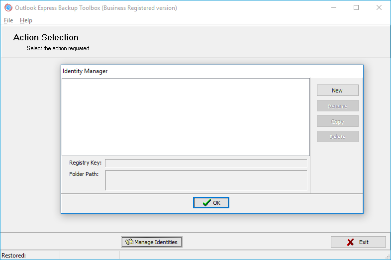 启动标识管理器