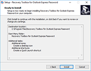 forgot password outlook express